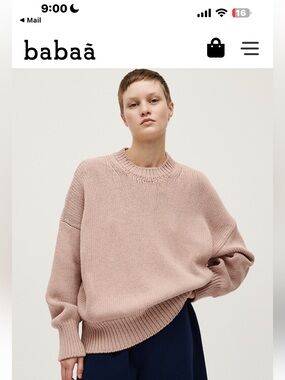 Cotton Babaa sweater
